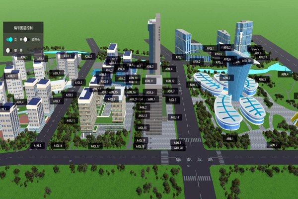 樓宇自控系統(tǒng)BIM可視平臺(tái)運(yùn)行主狀態(tài)的實(shí)時(shí)顯示！